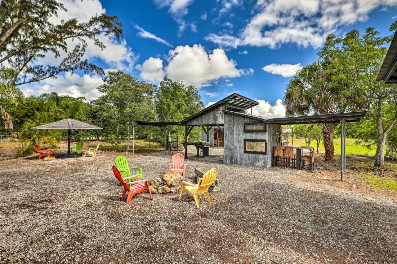 Authentic Clewiston Home With Outdoor Game Room Luaran gambar