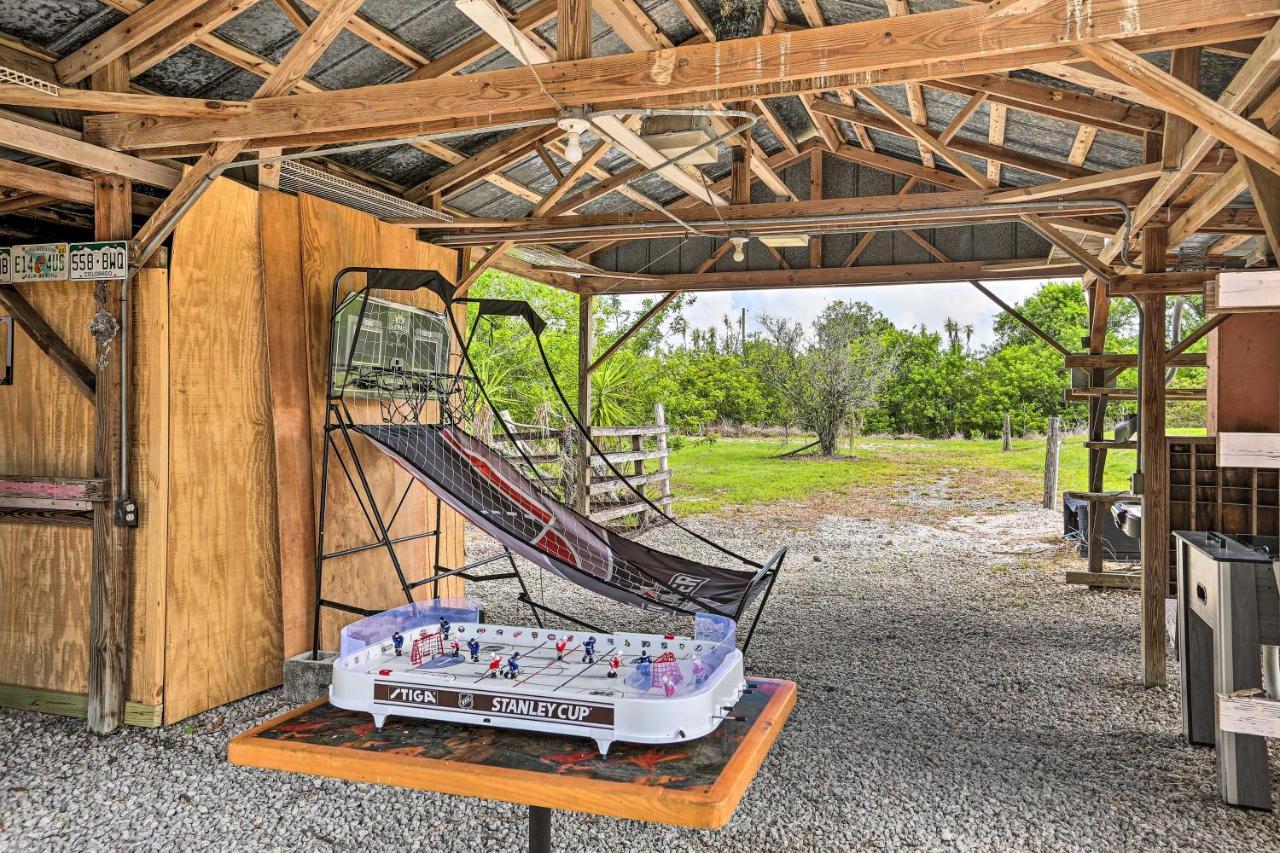 Authentic Clewiston Home With Outdoor Game Room Luaran gambar